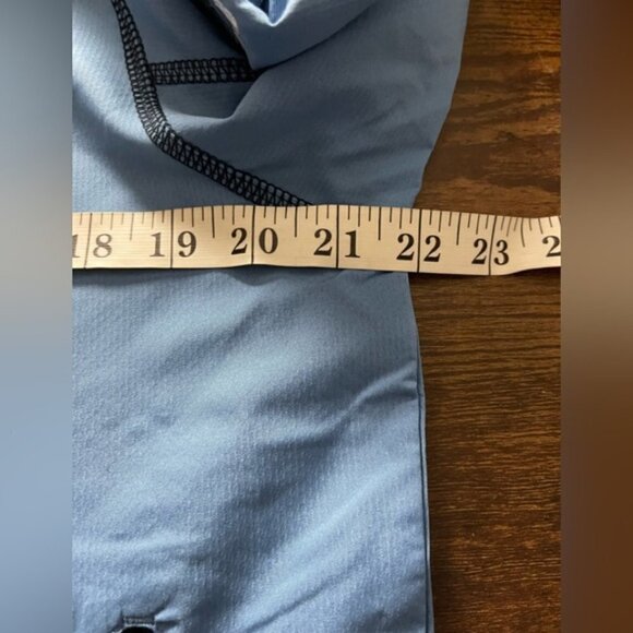 FootJoy Men's Sport 1/2 Zip Performance Golf Windshirt (S) Indigo Blue #28203 - Picture 12 of 14